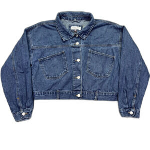 Denim BLVD Los Angeles Women's Jean‎ Jacket Size Large Classic Denim
